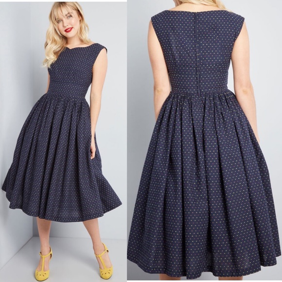 fabulous fit and flare dress with pockets